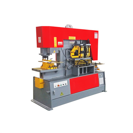 Ironworker Press Ironworker Machine China Powerful Cnc Hydraulic Ironworker Punching Press Machine ფასი